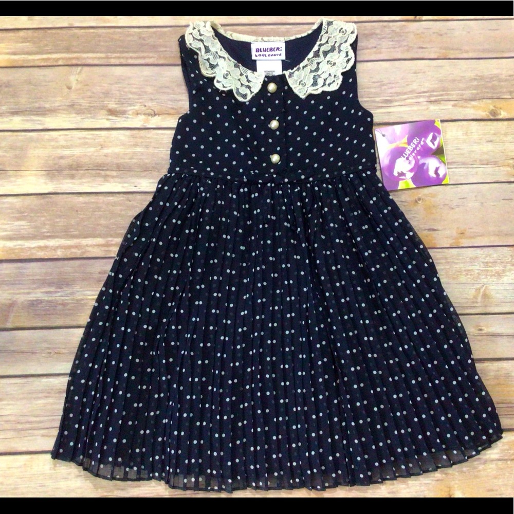 NWT Navy Dress 3T